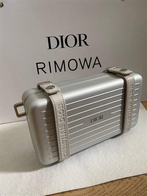 dior and rimowa bag|Dior x Rimowa clutch.